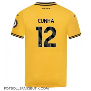 Wolves Matheus Cunha #12 Replika Hemmatröja 2024-25 Kortärmad